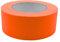 UV FLOOR - Gaffer Fluoreszierende orange Aufkleber - Gaffer Premium-Qualität - Neon Zubehör - Party - Dekorativer Klebestreifen - 50mm x 25 m