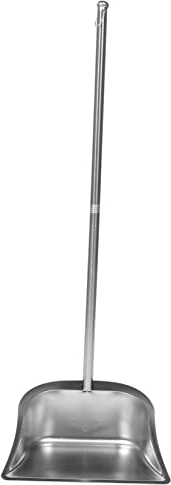 Ciieeo Pala De Basura De Acero Inoxidable Recogedor Grande para Exteriores Recogedor para El Hogar Recogedor con Mango Largo Recogedor De Mango Largo Recogedor Doméstico para