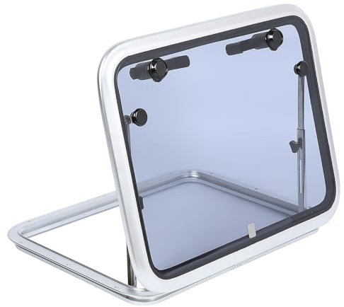 Square Deck Heavy Duty Aluminum Alloy Ventilation Porthole Boat Yacht Ship RV