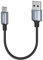 aceyoon Cavo USB Type-C 10cm 3A Cavo USB C Ricarica Rapida Nylon Intrecciato Cavo Dati USB Type-C Corto Compatibile con Samsung Galaxy S22 S21 S20 S10 S9 A50 A51 A70 (Nero)