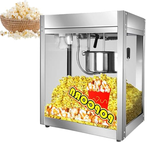 Big popcorn machine,Commercial popcorn maker,Gourmet Popcorn Maker Machine,Measuring Tool 1400W,for Popcorn Machine,220V