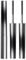 3D Curling Schwarze Wimperntusche,3D Curling Eyelash Iron Mascara,Wasserdicht und Langlebig Mascara mit Metallbürste,Long Lasting,Schwarz,2pcs
