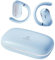 ZIPFORCE True Wireless Earbuds, Open-Ear Bluetooth 5.4 Headphones 4-Mics ENC Clear Call, Bluetooth Earbuds Touch Control, IPX6 Waterproof TWS, Light-Weight Earphones, Blue