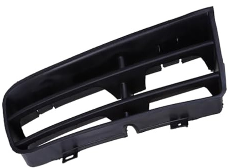 Riloer Copertura griglia fendinebbia paraurti auto, copertura griglia paraurti fendinebbia anteriore Compatibile con VW Golf/Variant/4 Motion, lato passeggero destro