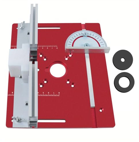 Oberfräse Präzisions-Trim Oberschneideplatte Blech Geringsmesser Führung