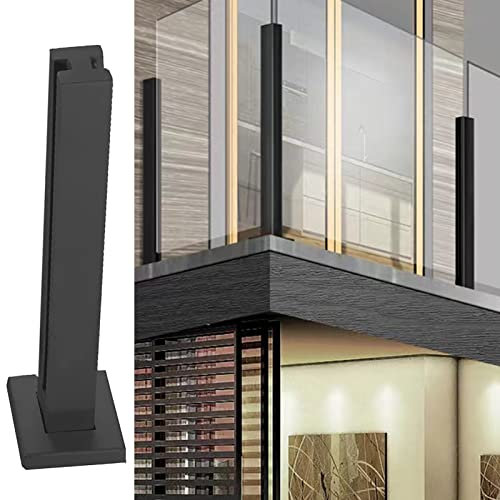 Glass Balustrade Post Clamp for Waterproof Loft Stairway il Fence 90cm/35.4in