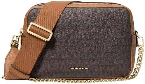 Michael Kors MD DBLZP CHN CAMERA XBODY BRN/ACORN One Size