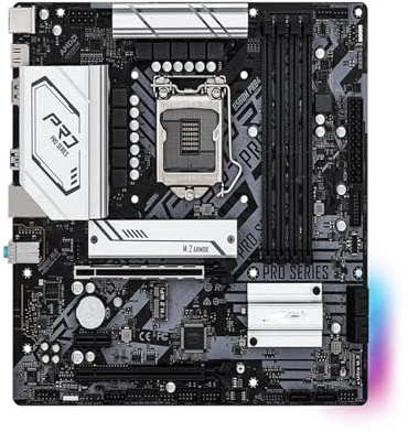 Placa Madre Fit For ASROCK B560M Pro4 usada LGA 1200 DDR4 de 128 GB for Placa Base Escritorio Intel B560 M.2 NVME SATA III USB3.0