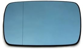 Para BMW E46 1998-2006 Espejo Retrovisor Lateral Calefactado Cristal Calefactable Antiniebla Descongelante Lámina Espejo Puerta Vidrio espejo puerta lateral(1pc Left)