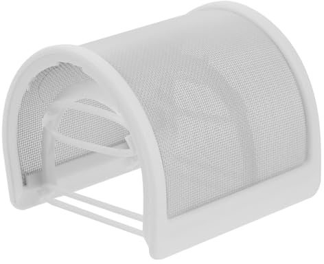 KALLORY Filtro Antipop Facile da Installare per Microfono in Metallo Bianco a Forma di U Schermo Insonorizzante per Registrazione e Varie Occasioni