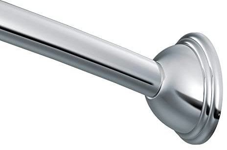 Moen CSR2165CH Barre de douche incurvée de longueur fixe de 1,5 m, chrome
