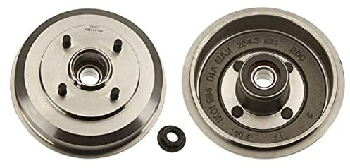 TRW DB4308MR 2x Bremstrommeln Set Hinten AußenØ223mm Kompatibel mit FORD Fiesta Mk5 Schrägheck JH1, JD1, JH3, JD3 FUSION JU Fiesta Mk4 Schrägheck JAS, JBS Fiesta Mk5 Kastenwagen, MAZDA 2 DY