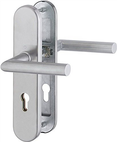 Schutz-Drückergarnitur Amsterdam E1400Z/3331/3330 PZ Entfernung 72mm