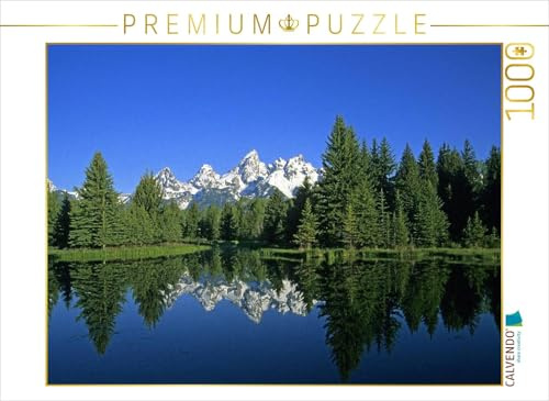 CALVENDO Puzzle Grand Teton Nationalpark, Wyoming, USA | 1000 Teile Lege-Größe 64 x 48 cm Foto-Puzzle für glückliche Stunden
