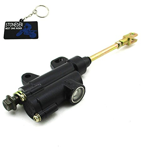 STONEDER Pompa freno posteriore per 110cc 125cc 140cc cinese Lifan YX CRF KLX TTR Piranha IMR GIO Demone Atomik SSR YCF Pitster SSR Thumpstar Pit Dirt Bike.