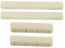 2× Knochen Brücke Sattel mit Nut set Geschlitzt Für Ukulele