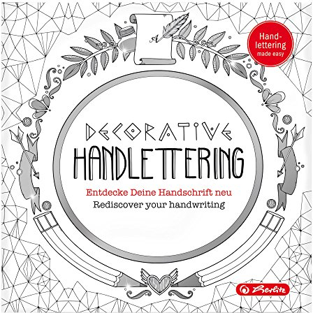 Herlitz 50013500 Malheft Decorative Handlettering für Erwachsene