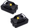 FengBP® 2 x 18 V 1500 mAh 1.5 Ah electric drill, replace the battery 18 V 1500 mAh for Makita 194205-3 194309-1 BL1815 BL1830 BL1845 BL1850 BL1850 Li-ion battery.