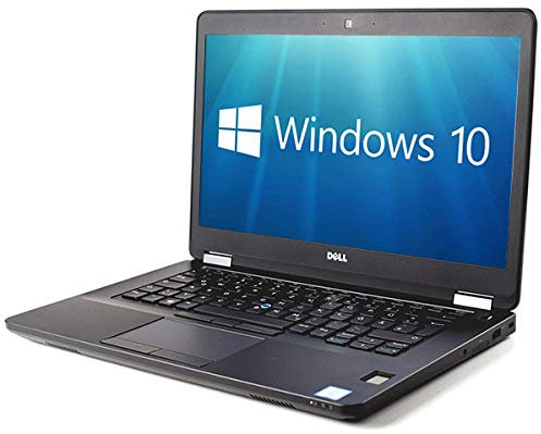 Dell Latitude E5470 14in Laptop - Intel Core i5-6200U 8GB DDR4 256GB SSD HDMI WebCam WiFi BT Fingerprint Backlit Windows 10 Pro (Renewed)