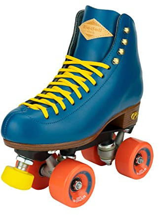 Riedell Skates - Crew - Draussen Quad Rollschuh | Ozean | Größe 10