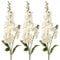 3 Stück Kunstblumen Rittersporn Künstliche Blumen Delphinium Textil Kunstpflanzen Home Décor Länge 86cm, Ø9cm