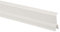 KOMIB 100 x 50 mm Brüstungskanal/Kabelkanal/Elektro Schacht Brüstungskanal Reinweiß (RAL 9010) + ZUBEHÖR (Trennsteg - 1 Stück - 2M)