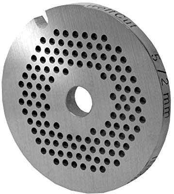 Fleischwolfscheiben Ersatz für/kompatibel mit für Allen gängigen Fleischwolf Marken Größe 5 z.B.: Bosch MUM4/MUM5 - Alexanderwerk Größe 5 – Jupiter 476 100 UVM. (2,0 mm)