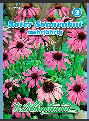 Sonnenhut, Roter, Echinacea purpurea mehrjährig N.L.Chrestensen Samen 490725-B
