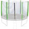 Jawinio Trampolin-Sicherheitsnetz Trampolin-Zubehör Ersatzteile 8FT/244cm grün