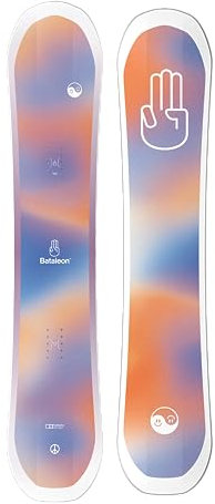 Bataleon Damen All Mountain Snowboard Feelbetter, Größe:143, Farben:no Color