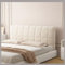 Bett Kopfteil Bezug/Überzug, Staubdichte Stretch Bett Kopfteil Abdeckung, Rückenschutz All-Inclusive Slipcover, Bettkopfteil Hussen Waschbarer All-in-One-Bezug ( Color : Beige , Size : 150cm(59inch) )