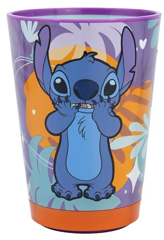Vaso de plástico antivuelco de Stitch