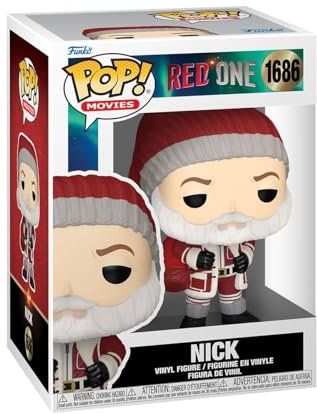 Funko Pop! Movies: Red One - Nick - Vinyl-Sammelfigur - Geschenkidee - Offizielle Handelswaren - Spielzeug Für Kinder und Erwachsene - Movies Fans - Modellfigur Für Sammler