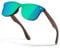Glapeame Sonnenbrille-Herren-Holzbein-Polarisierte-Walnuss-Sonnenbrillen-Damen-Sunglasses-Men-Sonnen brille-Women-UV400 Schutz-Retro-Schwarze Sonnenbrille-für Angeln-Camping,10