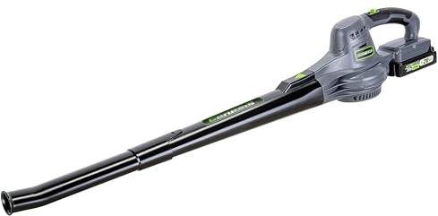 Genesis G20MAX - Sopladora/barredora de Hojas inalámbrica de 20 V de 2 velocidades con batería de 2.0 Ah y Cargador