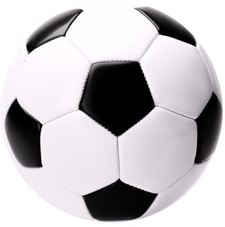 U&C Planet Training Fußball Größe 5 Jugendfußball Bälle Premium PVC Lederball für Training & Spiele bei jedem Wetter