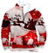 Modische Herren-Sweatshirts für Herbst und Winter, Fleece, warm, bedruckt, Damen-Sweatshirt, Passform, violett, 4XL