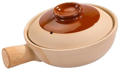 KESOTO Olla de arroz, cazuela China de cerámica, cazuela de Calentamiento rápido para Uso Comercial en la Cocina, Restaurante, hogar