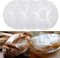 COMNICO 200Pcs Plastic Bowl Covers, Reusable Food Covers Bowl Covers for Bread Proofing Elastic Sourdough Bread Baking Supplies Fresh Keeping Bag for Storage Containers
