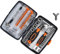 HEIBTENY 68-in-1 Ratchet Screwdriver Set for Computer Electronics Bicycle Car Repair with Magnetic Holder, Precision Screwdriver, Ratchet Wrench (Orange)
