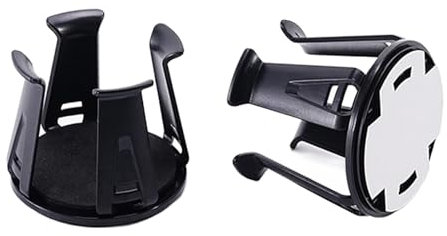 HAFRILY Pack of 2 Car Universal Cup Holder Canister and Bottles on Board Bottle Holder Car for Drivers, Passengers, Back Seat Cup Holder