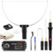 Hot Wire Foam Cutter, 10Pcs 4 in 1 Polystyrene Cutter with 4 Interchangeable and Tipstransformer, hot Wire Cutting Pen for Foam Cutting, Hole Digging, Detail Handling, DIY Crafts