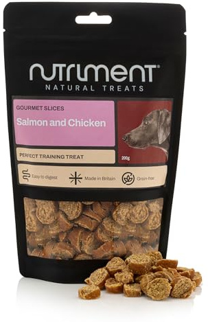 Natural Treats Gourmet Slices Salmon & Chicken (200g) Grain Free Dog Treats