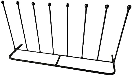 GAP GARDEN PRODUCTS Home and Garden Metal 4 Pair Boot and shoe Rack stand (long)