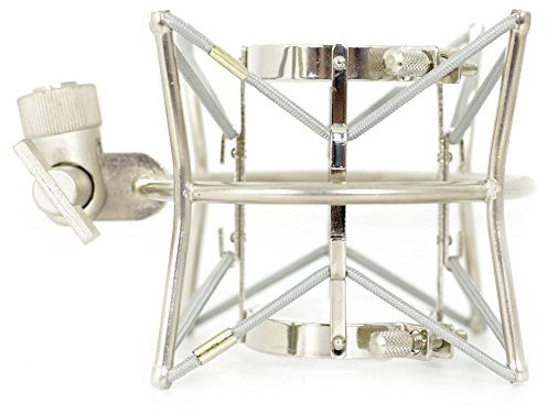 Peluso MT67/87N Quality Shock Mount Fits Neumann U67/U87 (Nickel Finish)