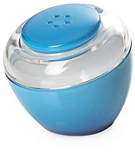 Omada Design Spargisale o Spargipepe Colorato, Tappo con Chiusura a Pressione, Lavabile in Lavastoviglie, Made in Italy, Linea Movida, Turchese