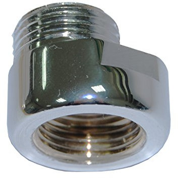 Boutté 3179883 EX190F Raccord excentre 5 mm mâle 15 x 21 femelle 20 x 27 Chrome