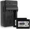 2 Batterie + Caricabatteria (Auto/Corrente) per VW-VBT380 / Panasonic HC-V130, V160, 270, 380, V727... v. lista! con Infochip