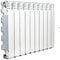 Fondital Exclusivo B3 800/100 Radiateur/chauffage à eau ou vapeur, éléments en aluminium moulé sous pression, entraxe 800 mm 100x80mm (10 elementi) Blanc