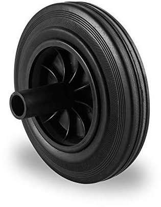 Roue de rechange pour poubelles à deux roues - 200 mm